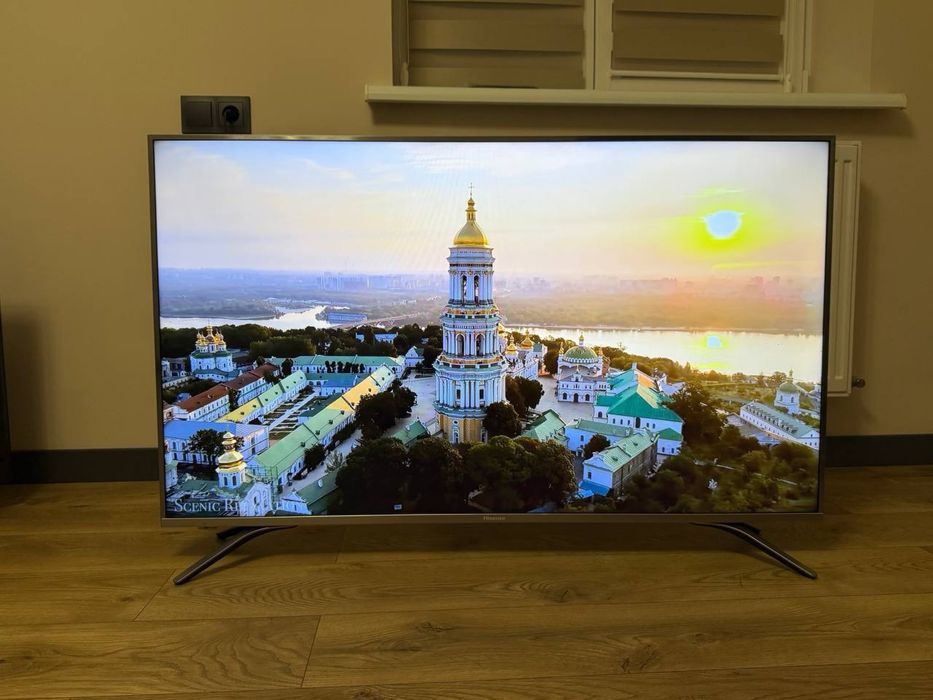 Телевізор Hisense – 50”, 4K UHD, Smart TV, T2