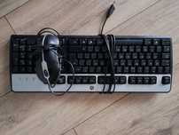 Klawiatura HP + mysz DELL