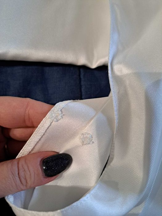 Suknia ślubna mini Asos Bridal Original Luxe panieński ślub poprawiny