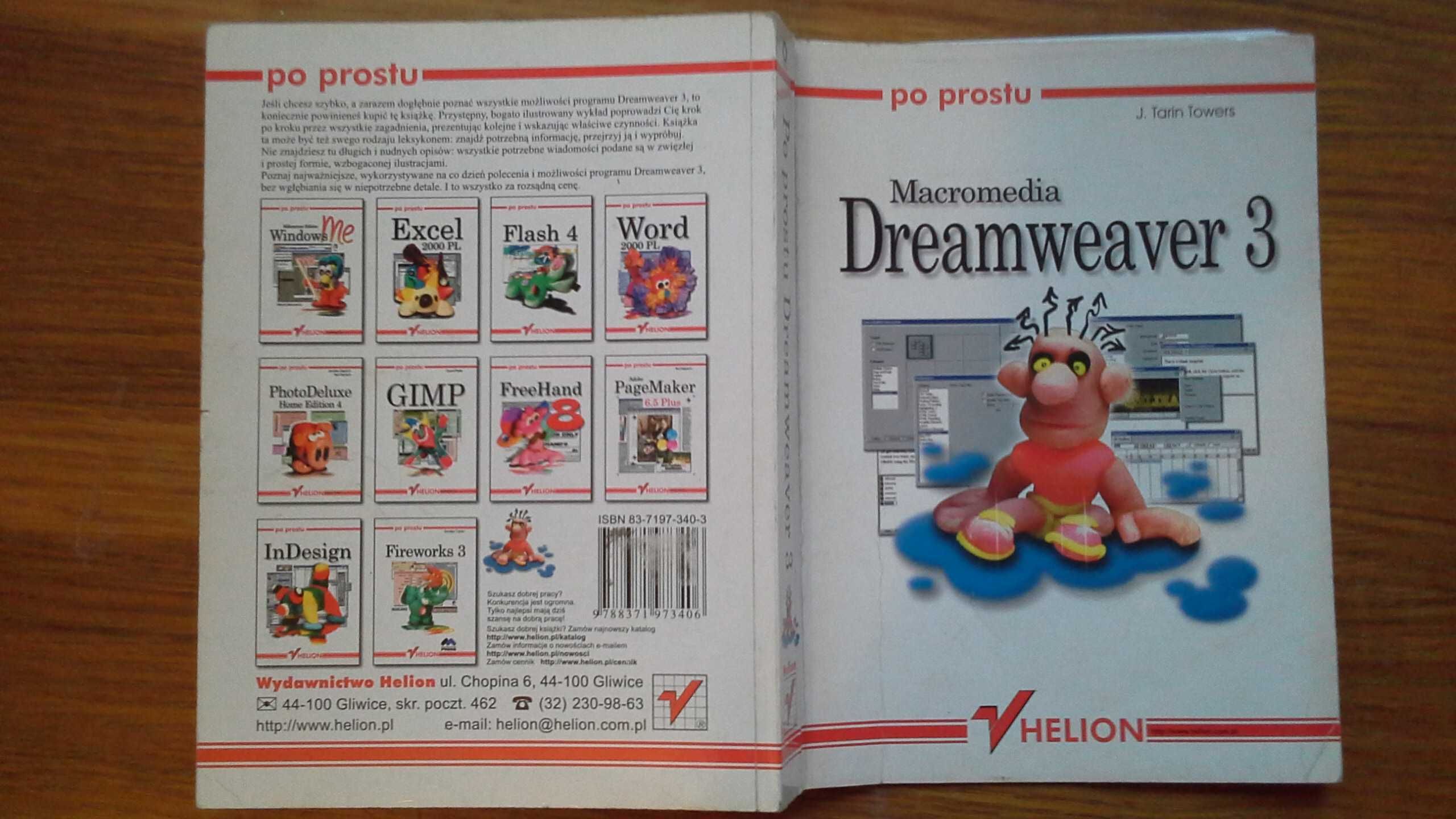 Macromedia Dreamweaver 3 - J. Tarin Towers