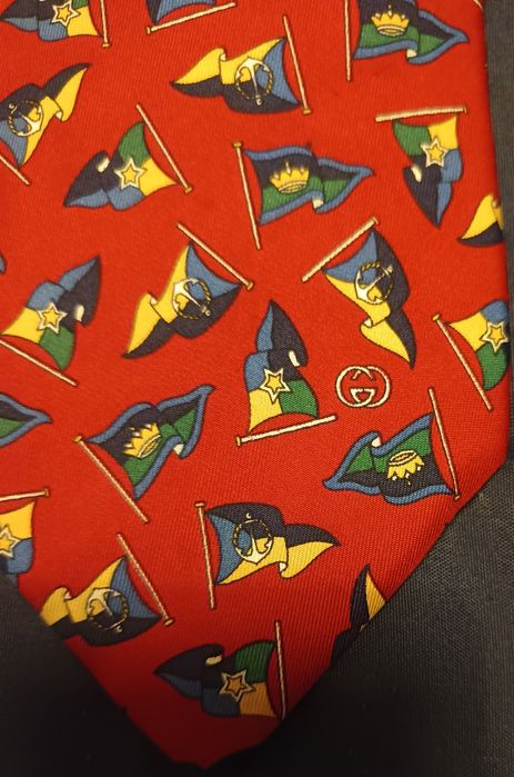 Gravata Gucci vintage