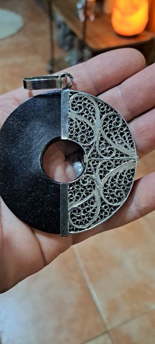 Pendente Raro vintage em filigrana de .