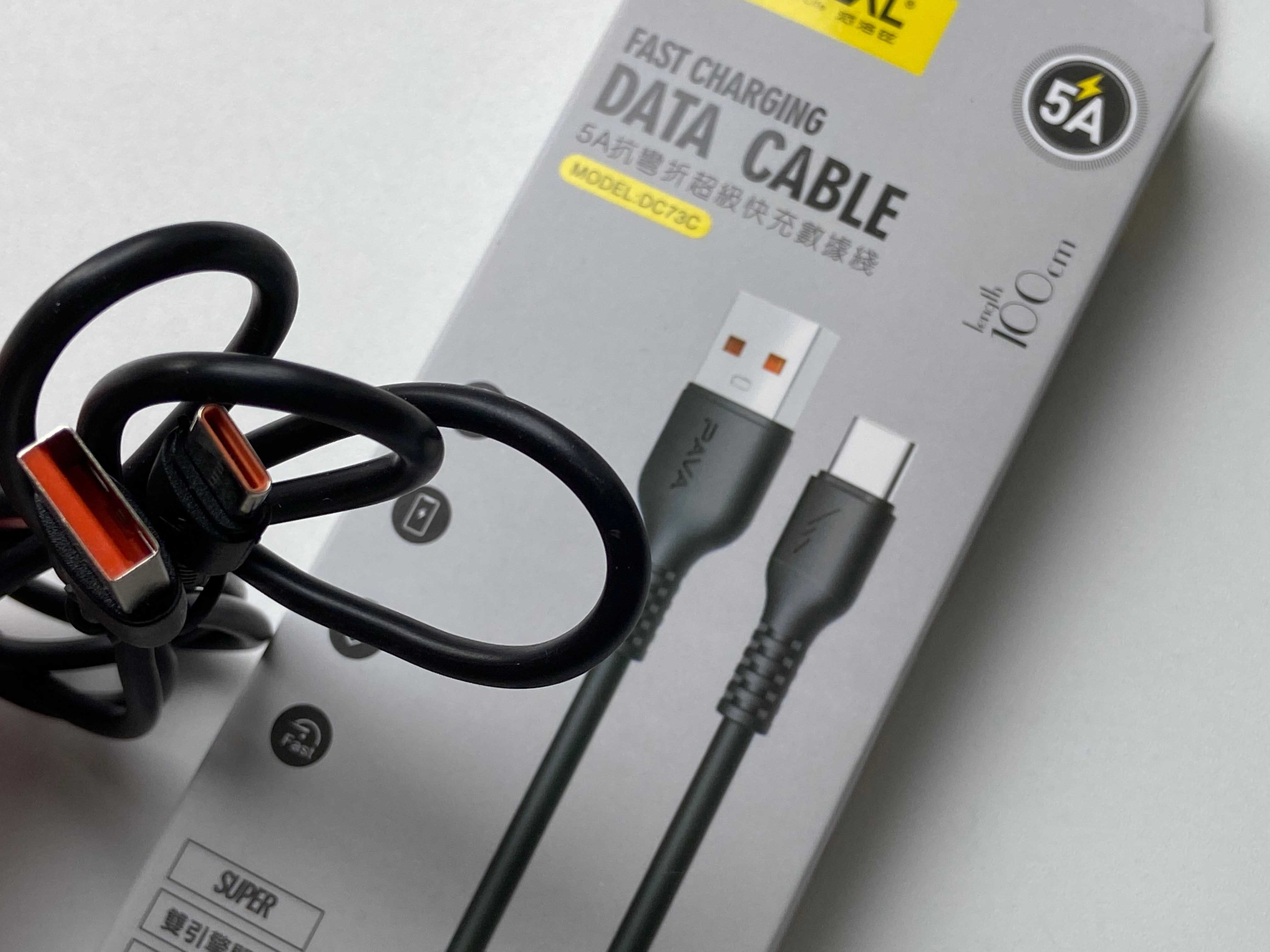 KABEL USB TYP C SZYBKIE ŁADOWANIE 5A 100% NOWY okazja gwarancja !!