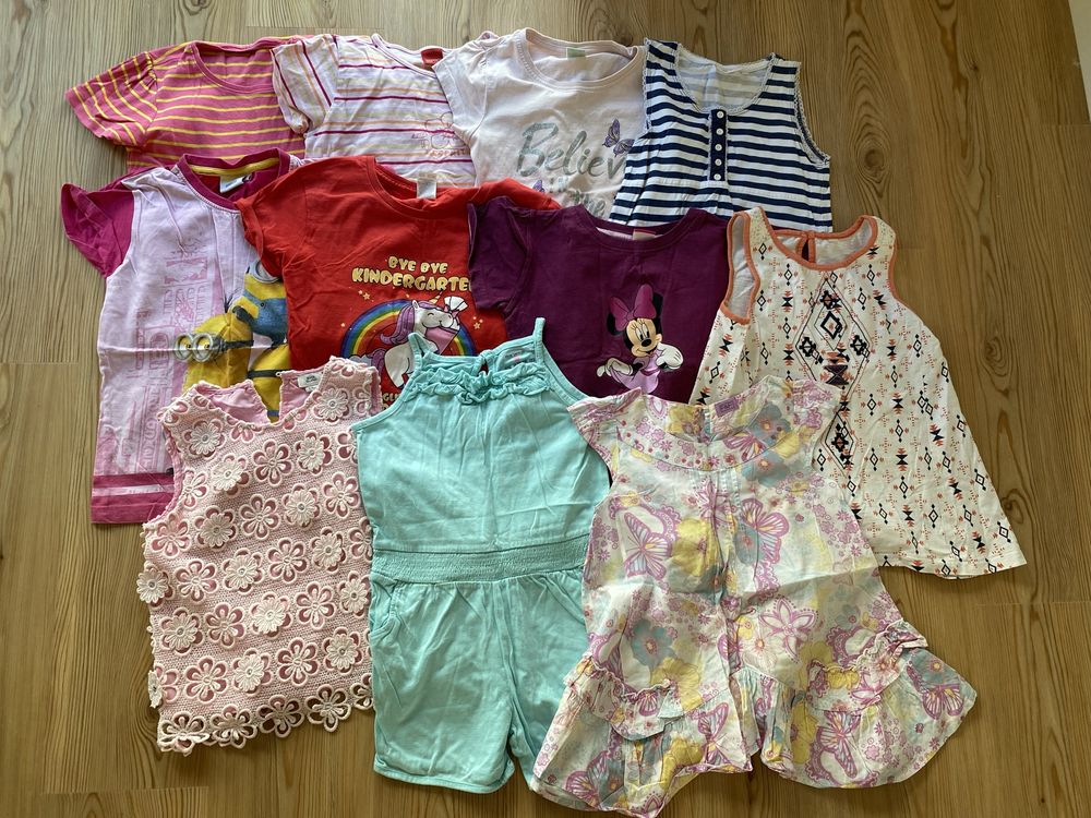 Lote roupas menina verao 7-8 anos 19 pecas