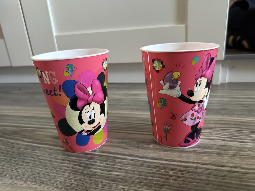 Nowe kubki plastikowe myszka micky