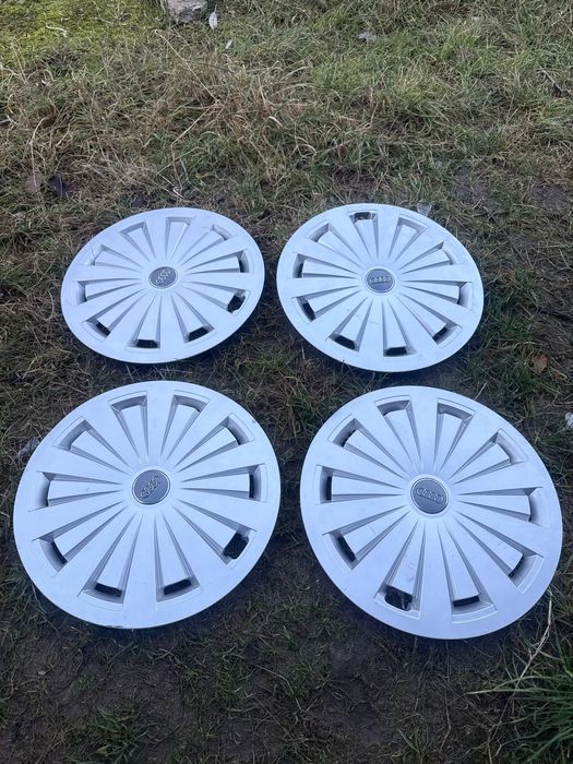 КОВПАКИ AUDI r16 A3 A4 A6 8K0 601 147 4 штуки VW Volkswagen Skoda Seat