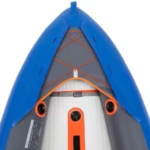 Kit Canoa Kayak Insuflável 4 Pax Fundo Alta Pressão X100+