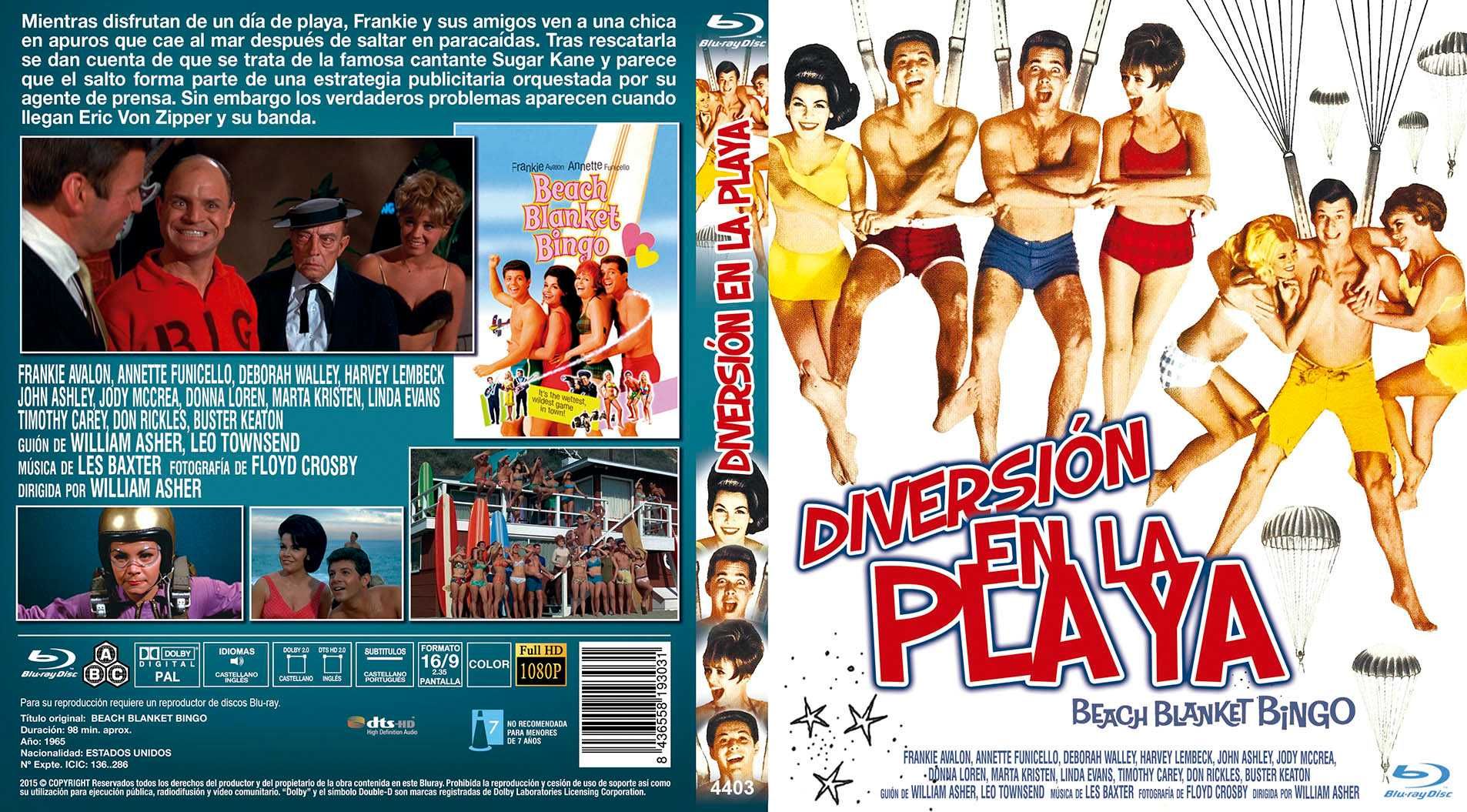 Diversion En La Playa/Ai que garotas!(Blu-Ray)-Importado