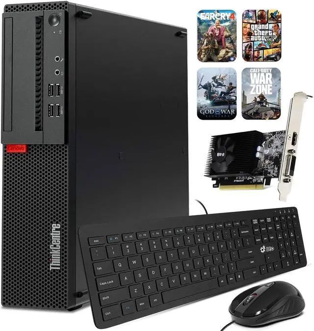 PC Gamer lenovo  i5 8500 4ghz( 6 Cores)+ GTX 1050+12gb + SSD/HD 720gb