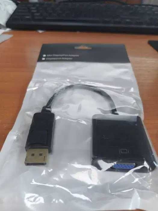Конвертер переходник перехідник DisplayPort (DP) в VGA адаптер