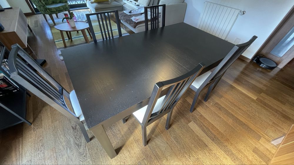 Cadeiras IKEA 5 unidades usadas