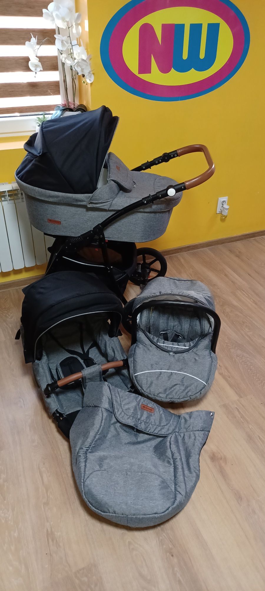 Wózek 3w1 wyprzedaż wózków używanych  50 sztuk do wybór
