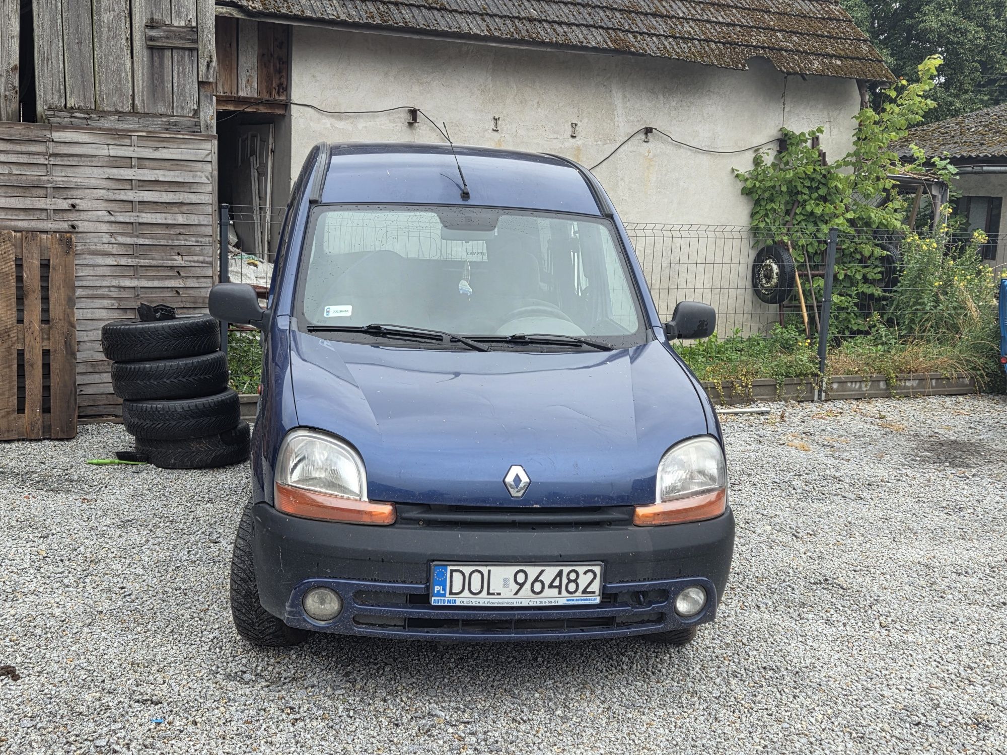 Renault kangoo 1.5 dci 2002 r 5 sobowy