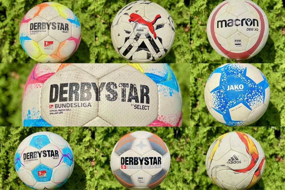 ФУТБОЛЬНІ мʼячі DERBYSTAR, PUMA, Macron, Erima, Jako