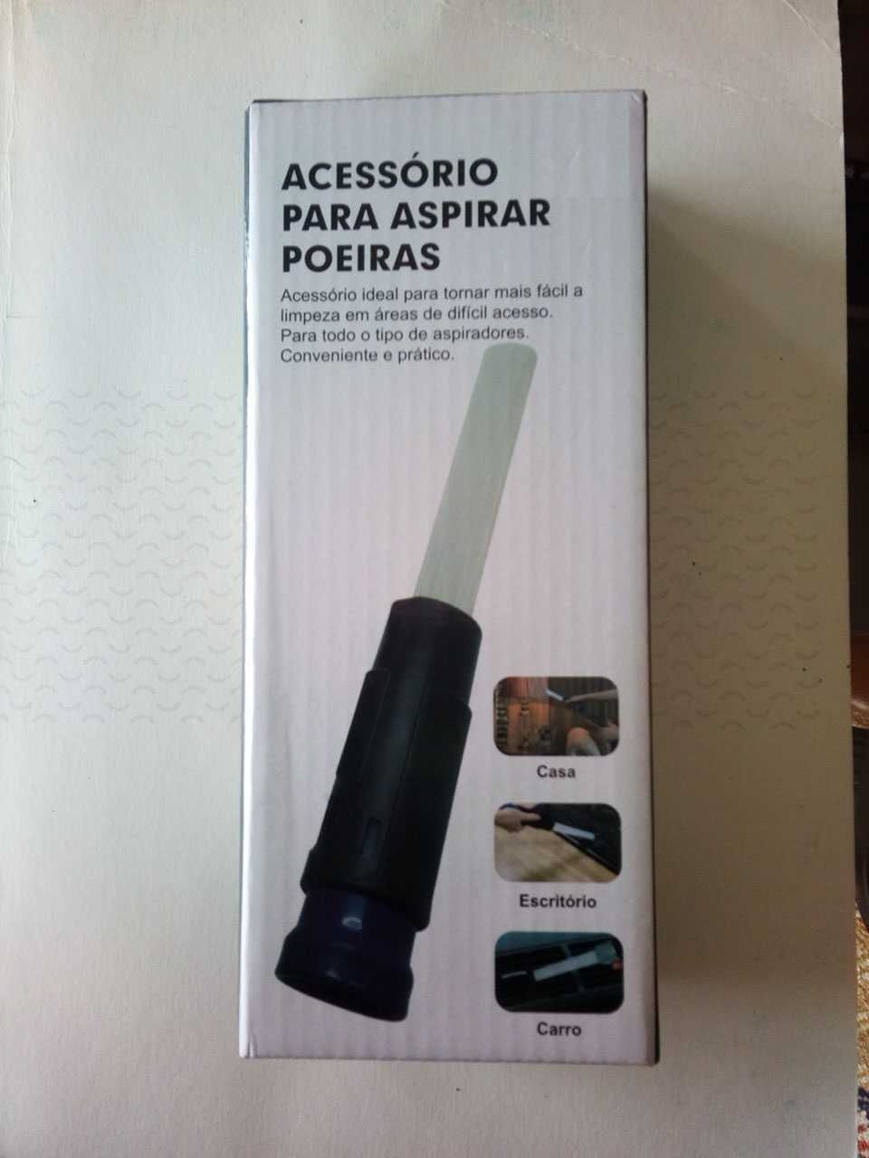 Acessório para aspirar poeiras em áreas de difícil acesso, NOVO!