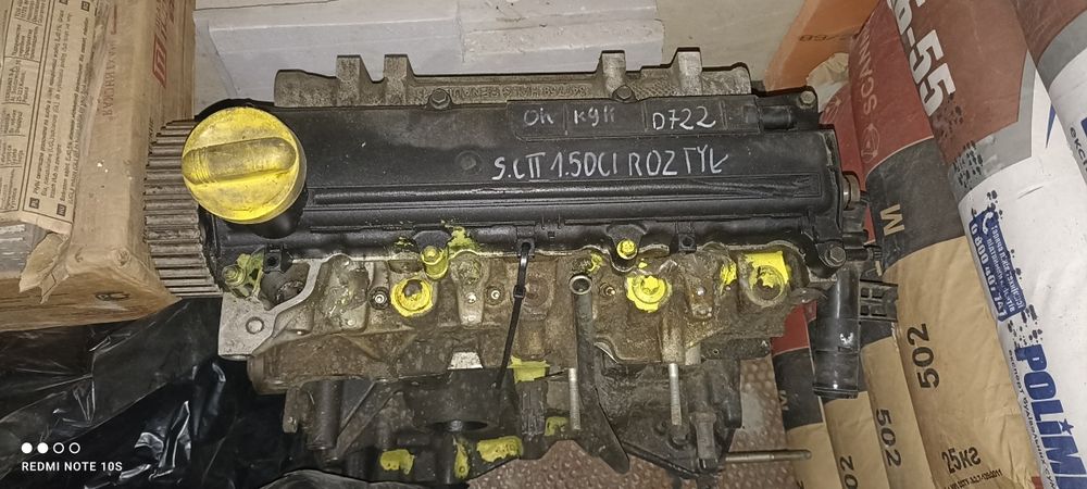 Продам двигун 1.5dci К9К Рено кенго сценік