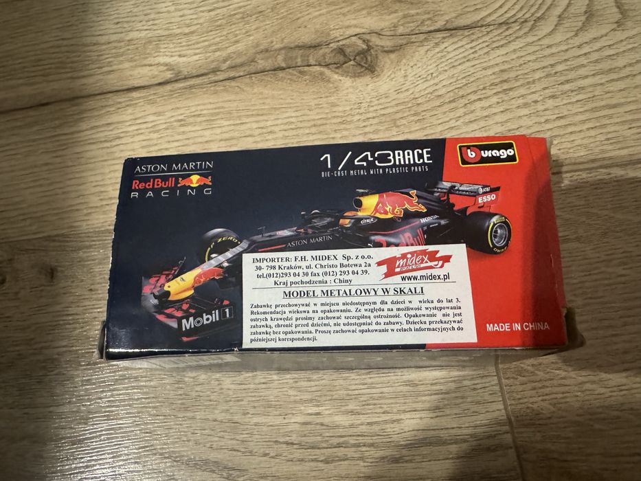 Bburago RB15 F1 1:43 max verstappen