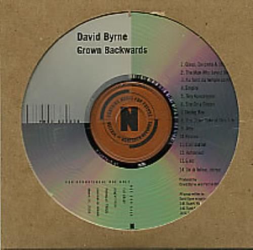 CD David Byrne (Talking Heads) - Grown Backwards