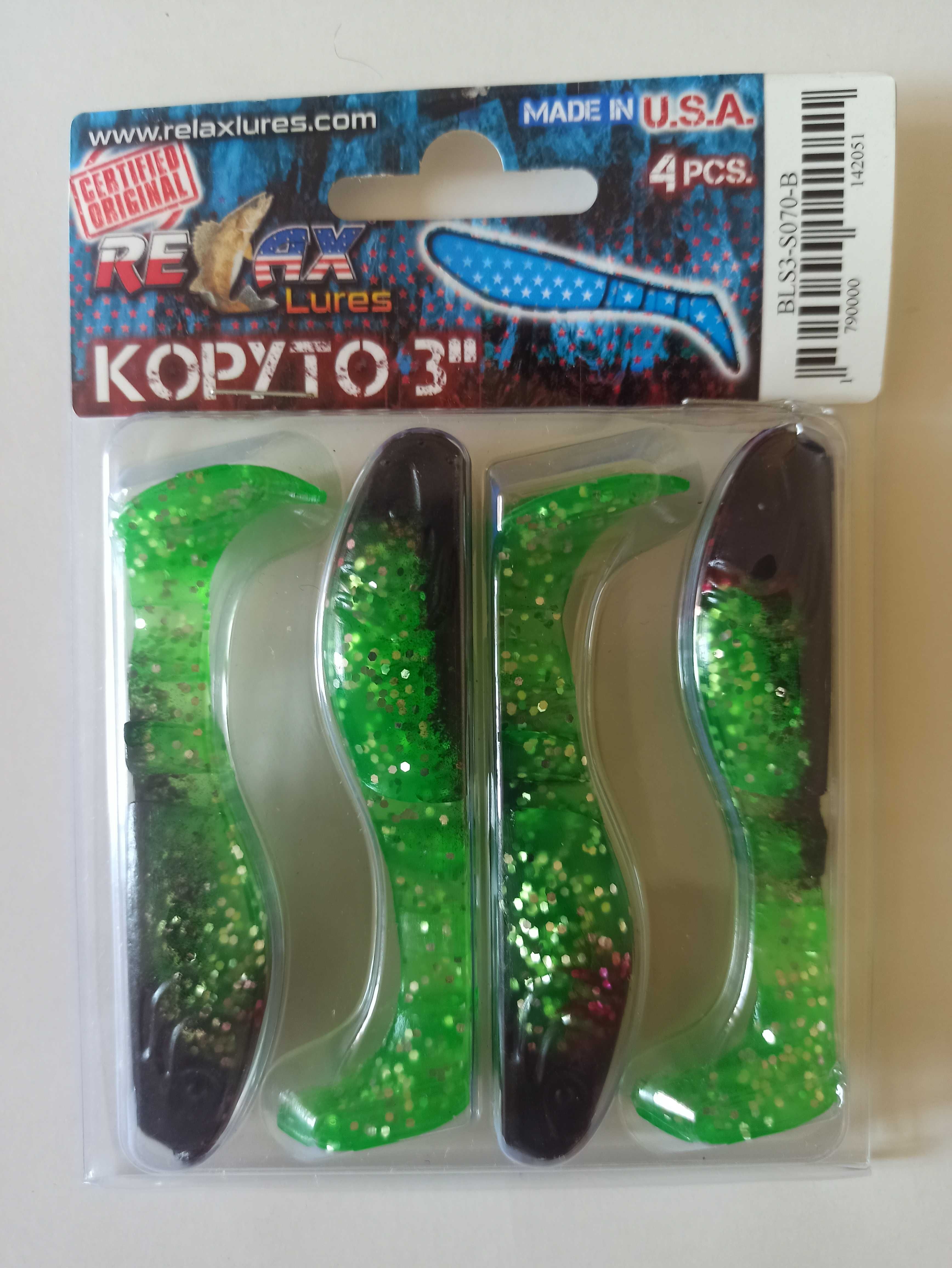 Guma Relax Kopyto 3" 7,5 cm S070 4 szt. !