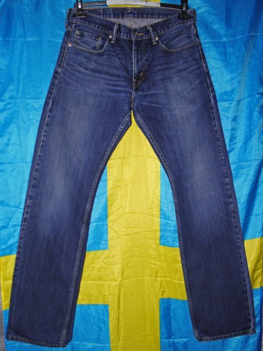 джинсы levis 514 w32 l 32 оригинал 501 б у 505 синие  levi's