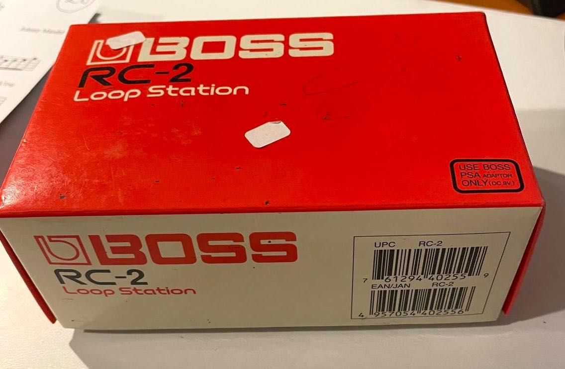 Pedal Loop Boss RC-2 - como NOVO