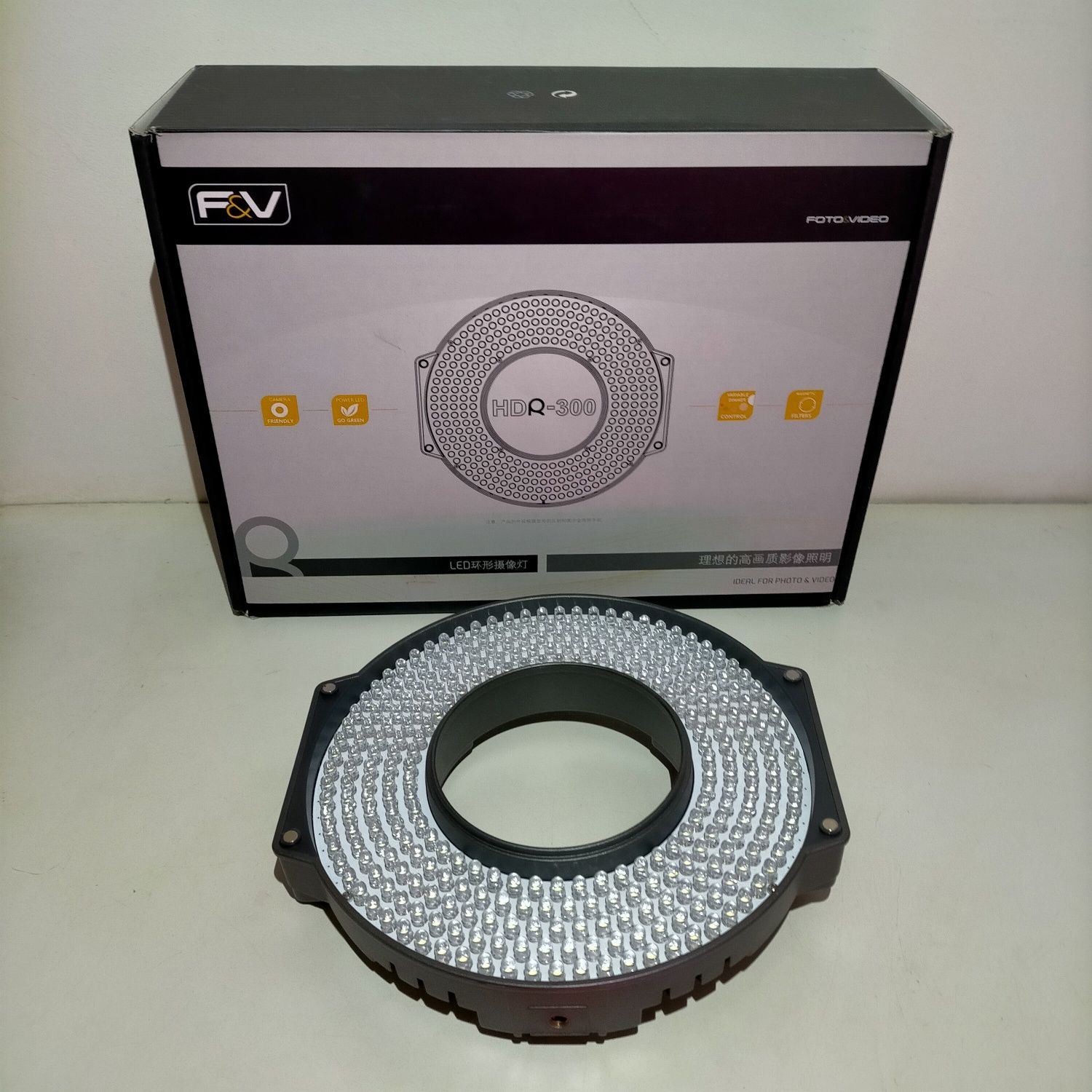 Кольцевой свет для фото видео F&V HDR-300 LED Ring