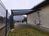 Zadaszenie/pergola/carport z alu z dachem z poliwęglanu lub szkła