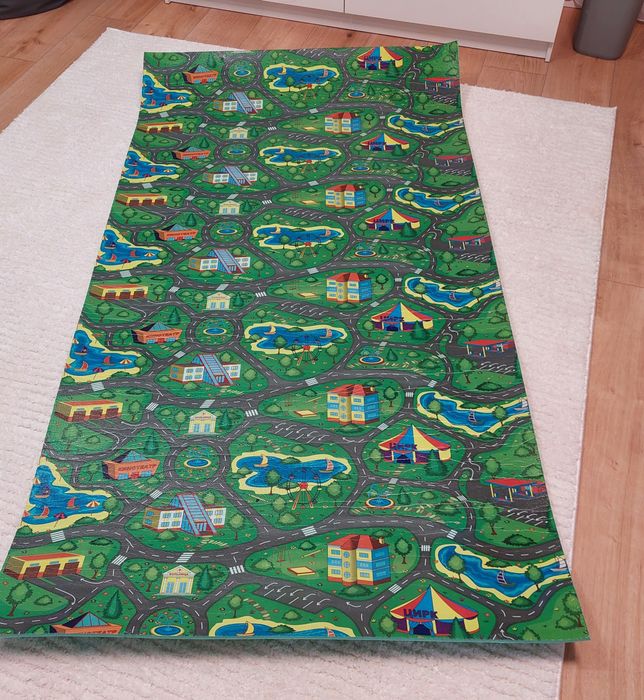 Килимок дитячий  із дорогами 2.0*1.10*0.8