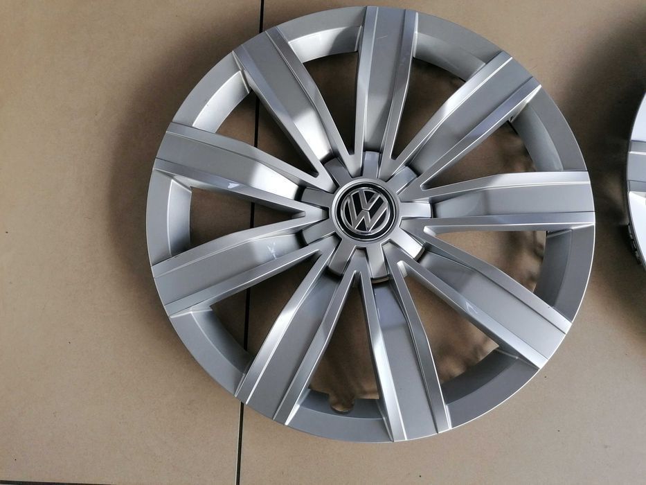 Kołpaki Vw 17" Volkswagen Tiguan Sharan Org Jak NOWE Ładne 5NA.601.147