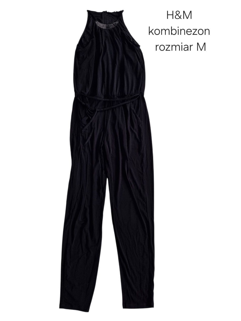Czarny kombinezon H&M rozmiar m 38