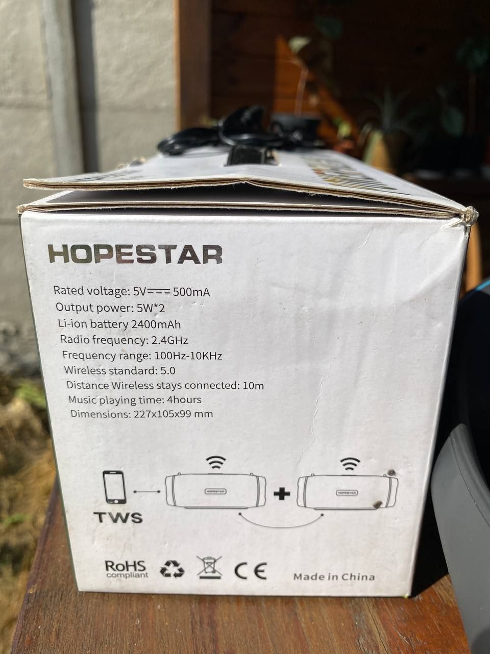 Блютуз колонка hopestar H45Party