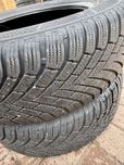 2 sztuki opon zimowych 205/55/16 CONTINENTAL Używane F-Vat