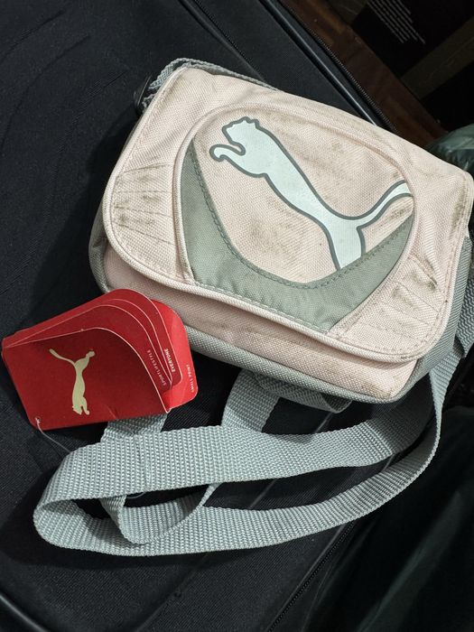 Bolsa puma nova cor de rosa
