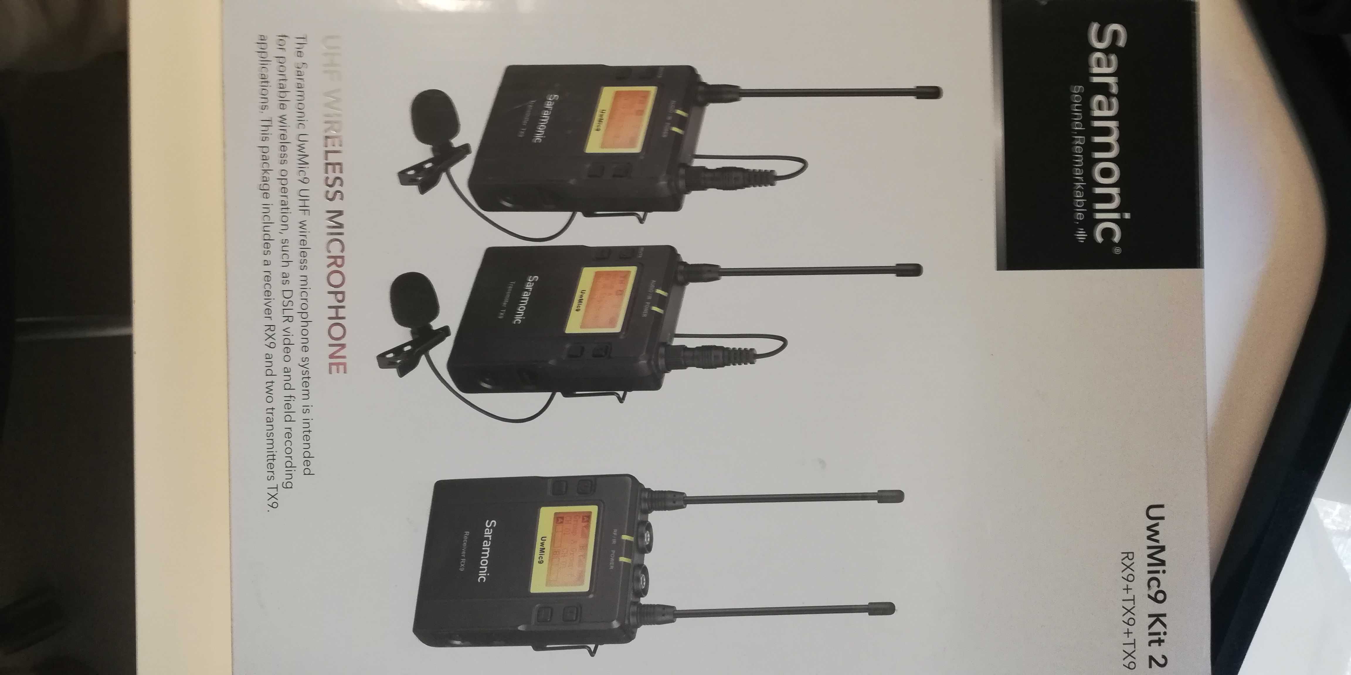 Zestaw Saramonic UwMic9 Kit 2 RX9+TX9+TX9