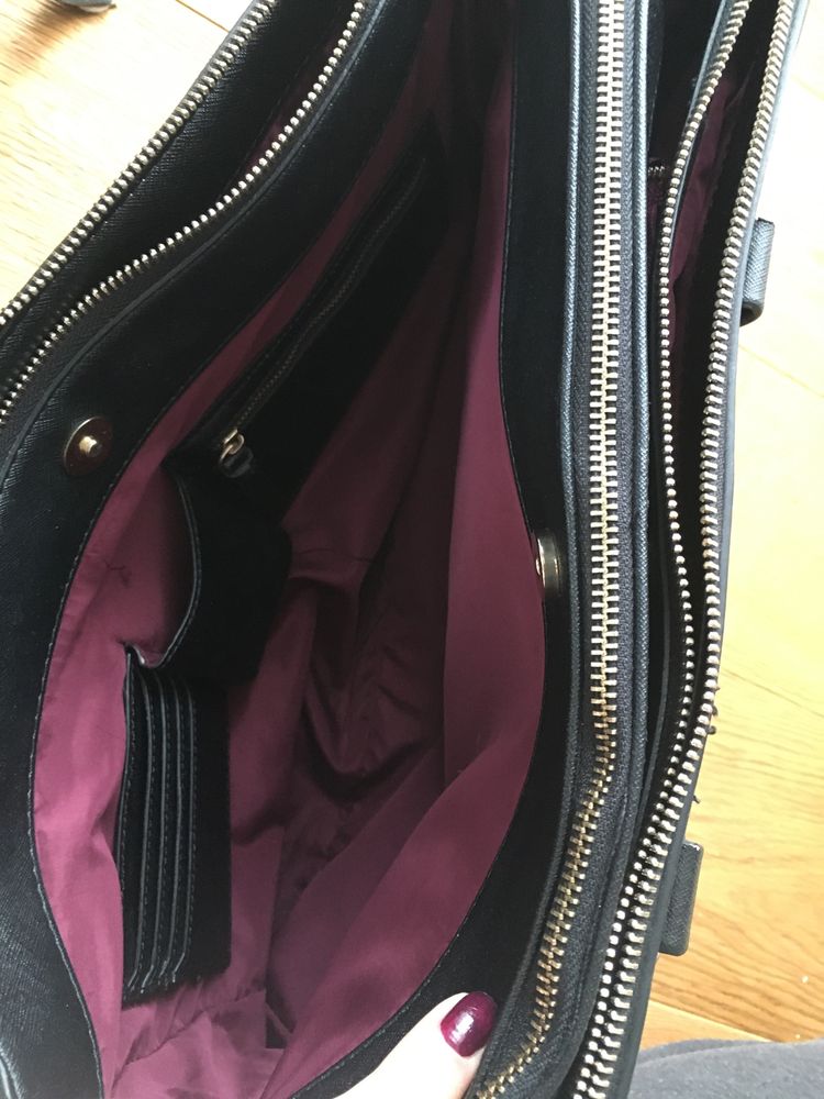 Zara elegancka torebka biznesowa / torba laptop