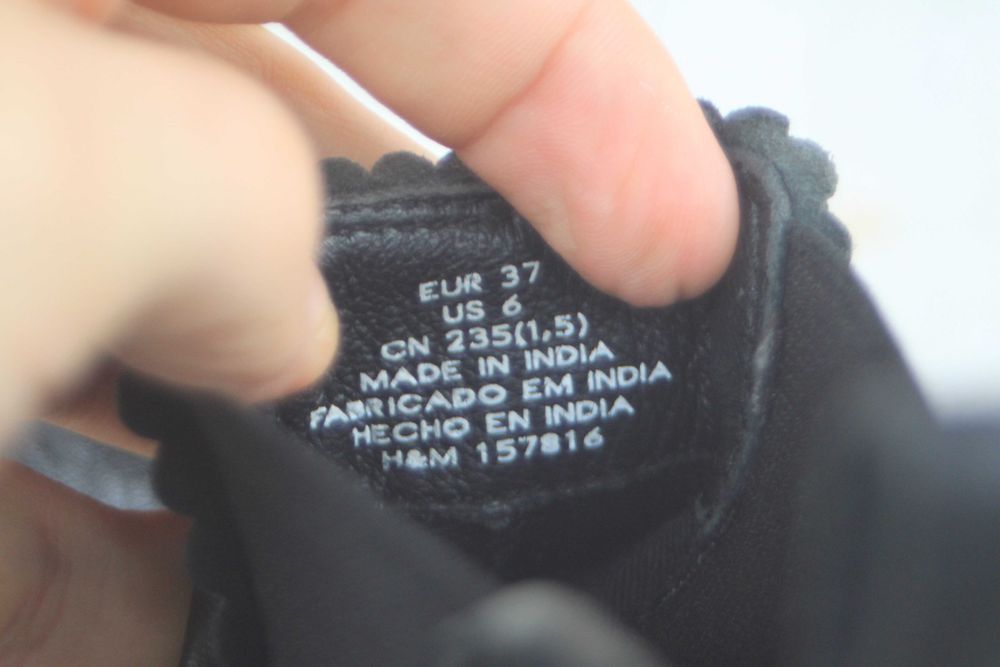 Черевики челсі H&M шкіра Швеція 37р ботинки челси