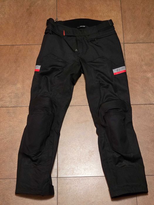 REV’IT! Tornado 3 – spodnie motocyklowe tekstylne, czarne, r.38