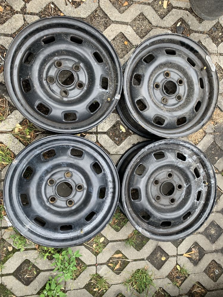 Felgi stalowe oryginalne T4 Audi VW 5x112 - 15x6J ET45
