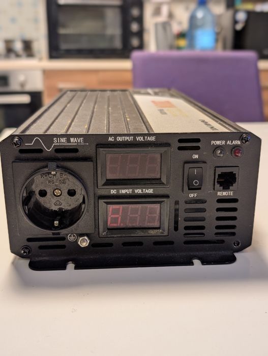 Інвертор 2000 Ватт, SWIPOWER 2000, 12-220В (чистий мінус)