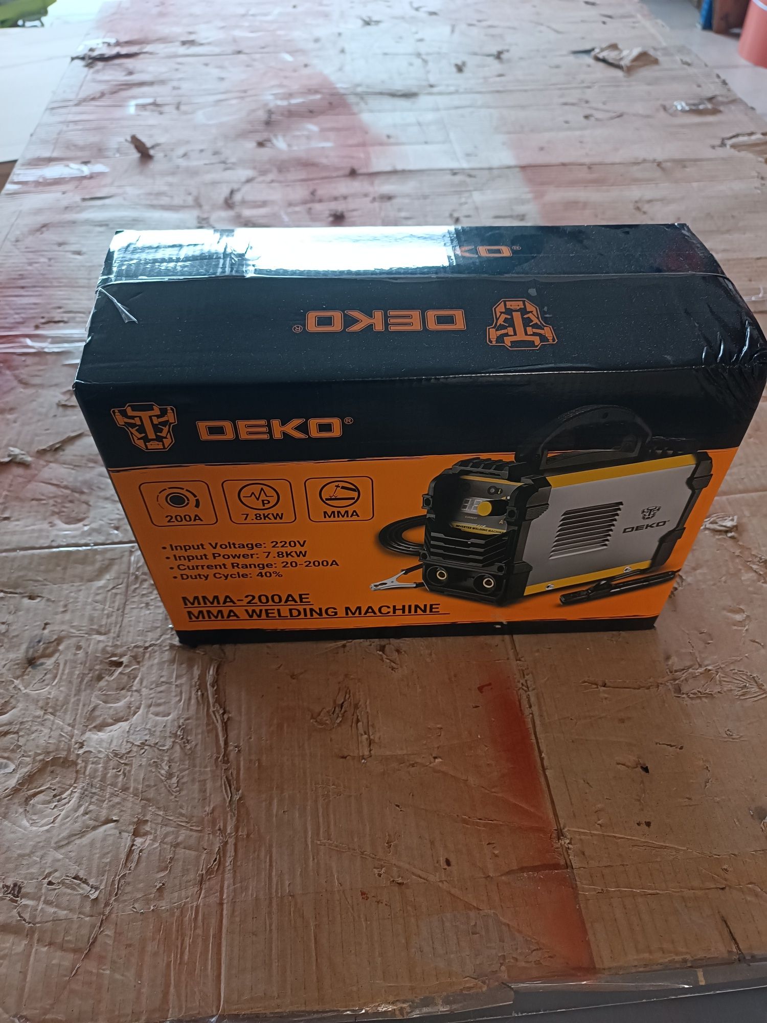 Aparelho soldar novo deko 200A