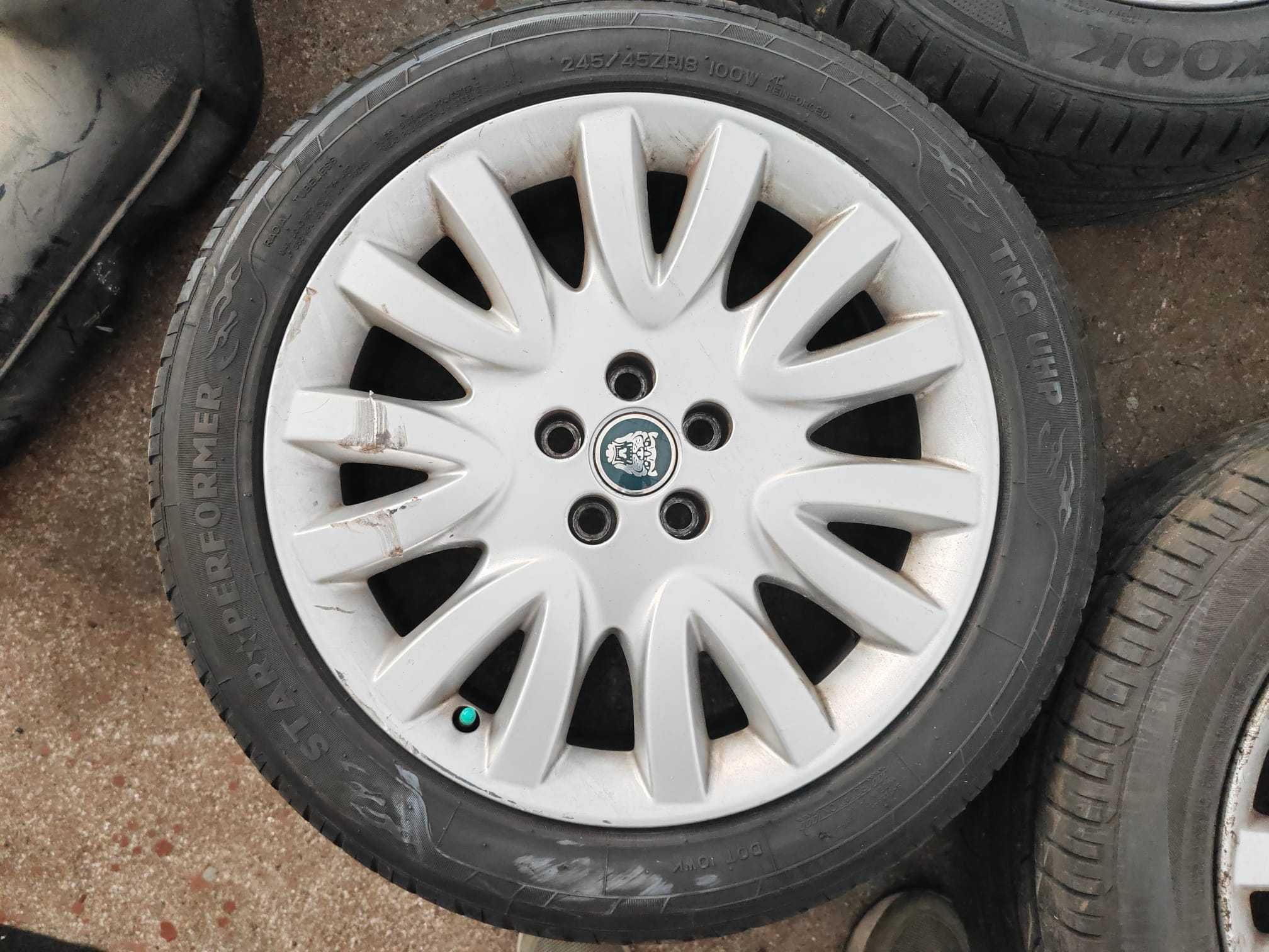 Jaguar XJ X350 X351 X358 Felgi 18 Cali 2W92-1007-JA Oryginalne
