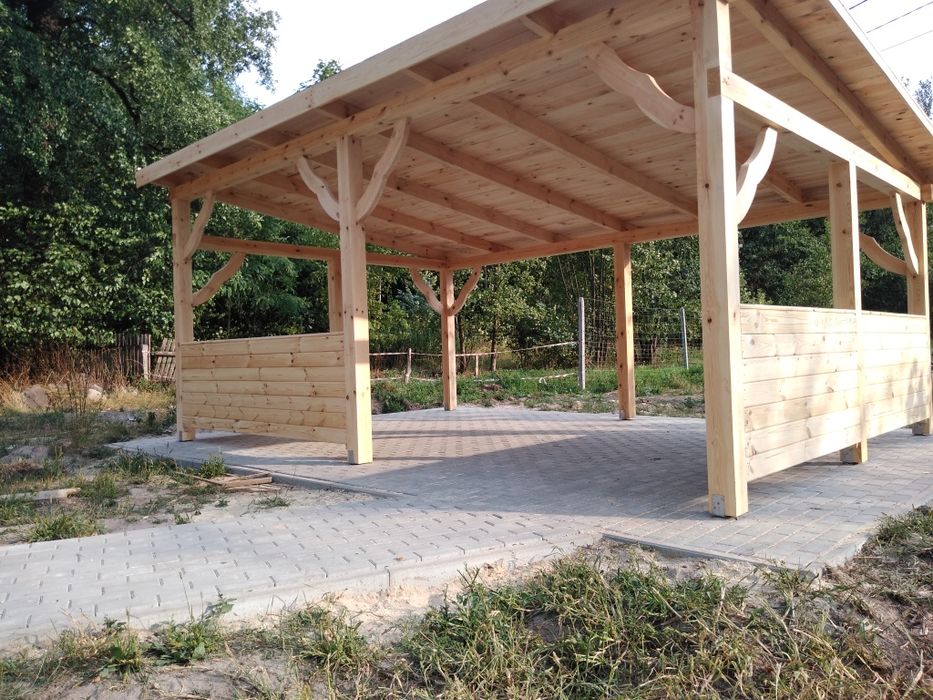 Wiata garażowa 6x 4 m Wiata na samochód