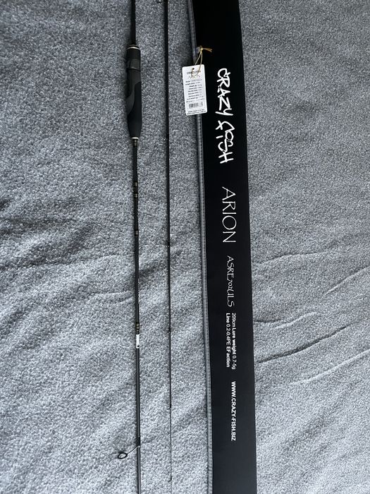 Продам спінінги CRAZY FISH Arion 702ULS, NANO ZERO CARBON 582SXULS