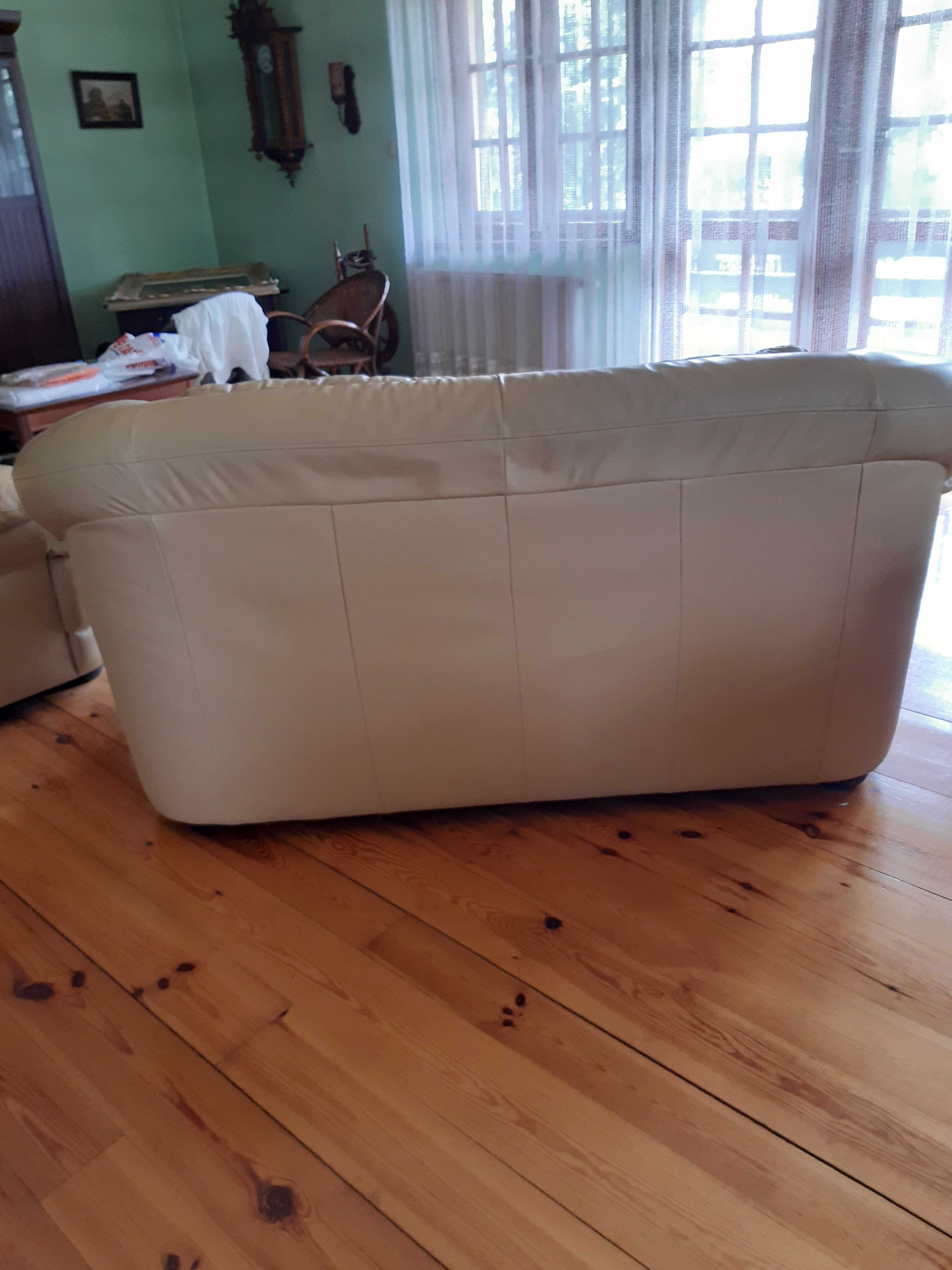 Sofa skóra naturalna + gratis