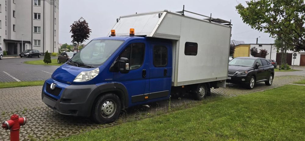 Peugeot Boxer  Kamper - nowa zabudowa ! Kat. B / 7 osobowy