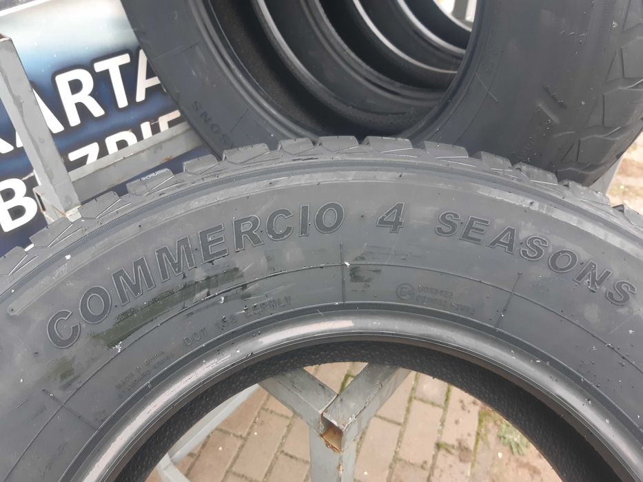 4xWielosezonowa 225/75 R16C Sailun Commercio 4S 121R Gwarancja gratis