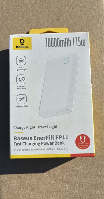 Павербанк BASEUS Enerfill FP11 10000mAh Fast Charger and Power Bank