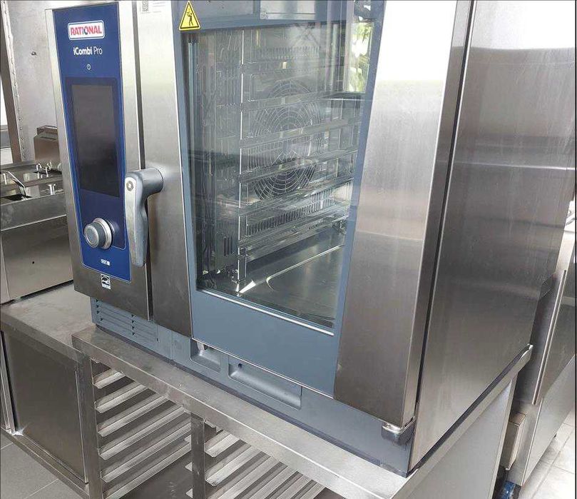 Forno convetor gás iCombi Pro 61 Marca RATIOANL