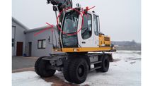 liebherr  A 309 C / A 314  / A 316  szyba przednia górna nr 125