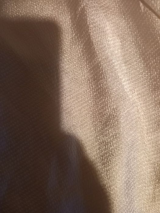 Biała perłowa koszula bluzka zara sztuszny jedwab nietoperz 36 S